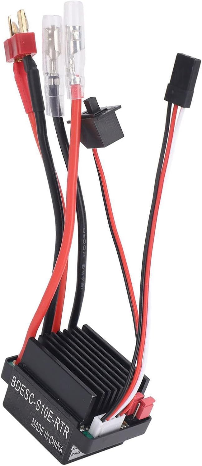 60A ESC Speed Controller gebürstet doppelte Weise T Stecker ESC ESC -Speed -Controller RC -Autob