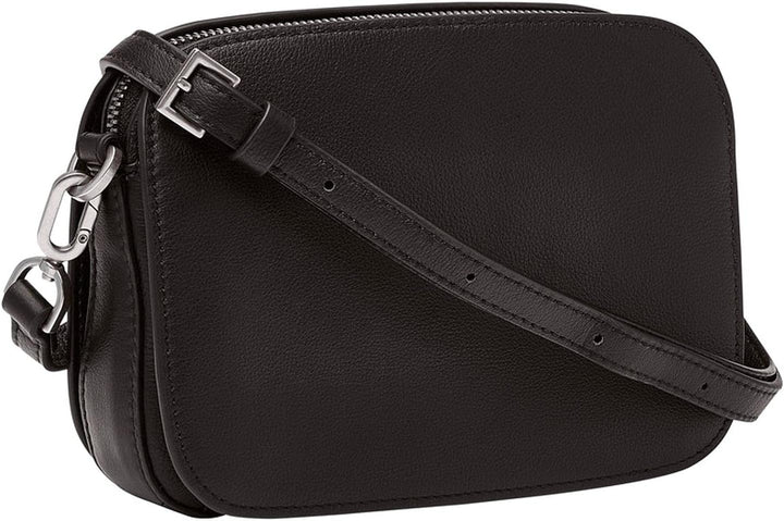Liebeskind Damen Luka Crossbody Umhängetasche Schwarz, Schwarz