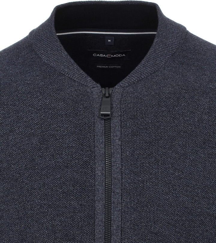 CASAMODA Strickjacke Uni Standard M Dunkelblau, Standard M Dunkelblau