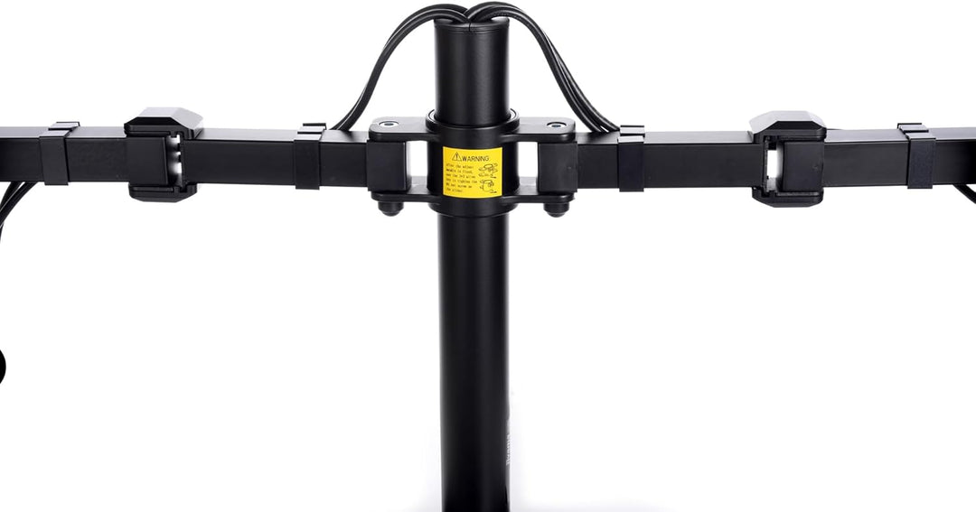 iiyama DS1002D-B1 Standfuss duale Monitorhalterung (für Displays bis 30 Zoll und maximal 10kg / Moni