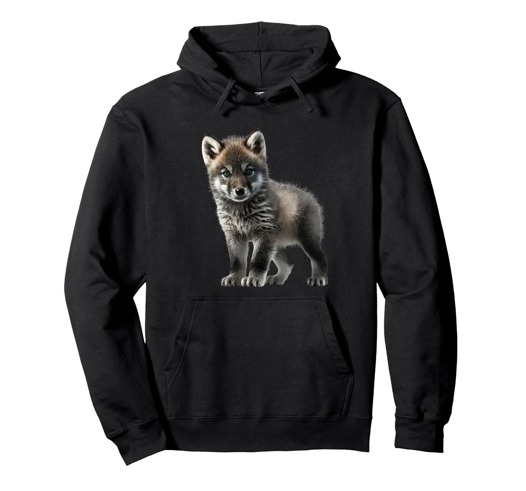 Super süsses Baby Wolf Motiv. Flauschig weich und kuschelig Pullover Hoodie