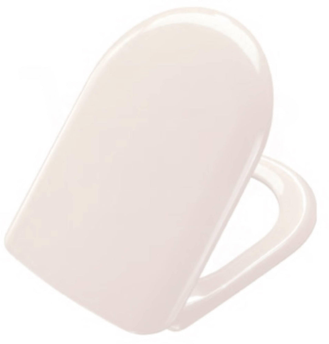 Pressalit 104273-B33999 WC-Sitz Magnum pergamon mit Deckel und Festscharnier (B33), Pergamon