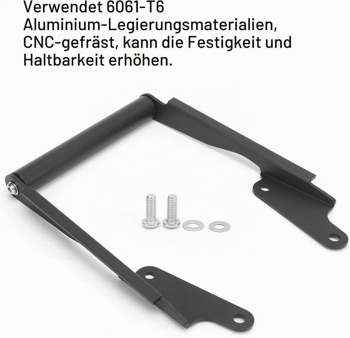 Aramox Motorrad Navigationshalterung Halterung Frontstange Handyhalterung GPS Ersatz für MT-09 900 2