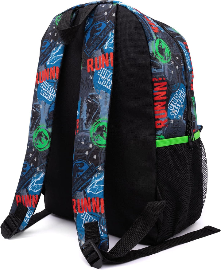 Jurassic World Rucksack Set Kinder 4 Stück Schule Lunchbox Wasserflasche