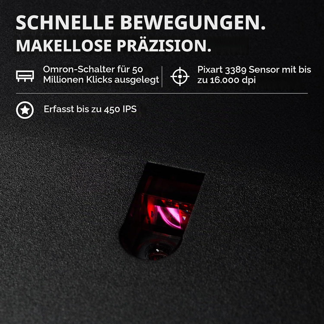 HyperX Pulsefire Surge – RGB Gaming Maus Pulsefire Surge - RGB Single, Pulsefire Surge - RGB Single