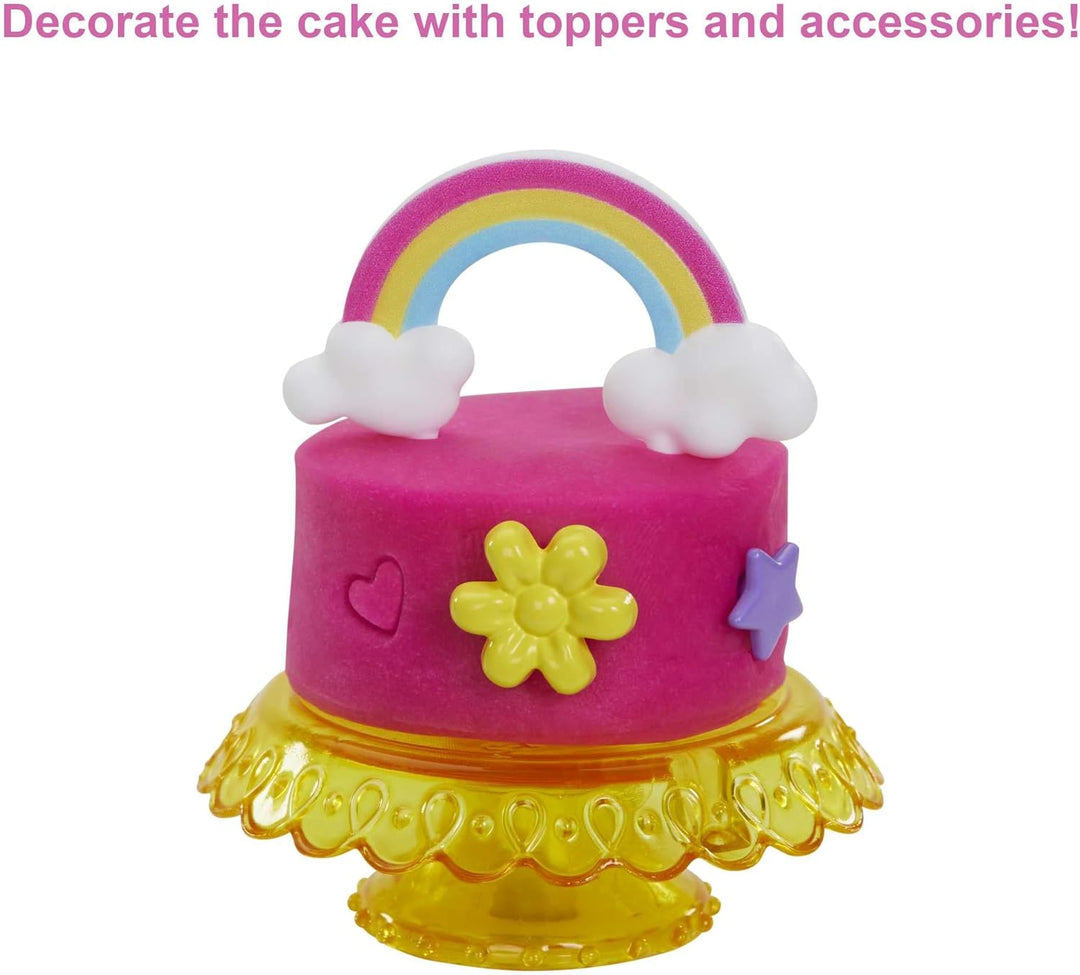 Barbie HGB73 - Tortenbäckerei Spielset mit Puppe (30 cm), Bäckerei, Kuchenherstellungsfunktion, +20