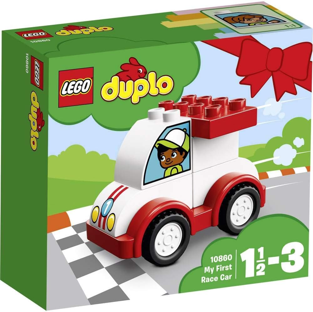 LEGO 10860 DUPLO My First Mein erstes Rennauto Spielzeug, Spielzeug