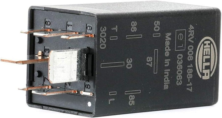 HELLA 4RV 008 188-171 Steuergerät, Glühzeit - 12V - 7-polig - Vorglühzeit: 8sec. - nachglühfähig - m