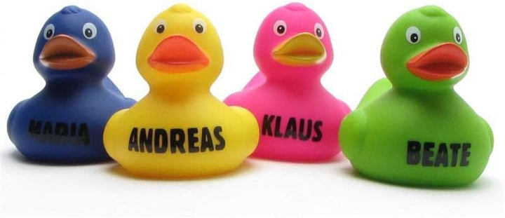 Badeente - personalisierbar (Rainbow), Rainbow