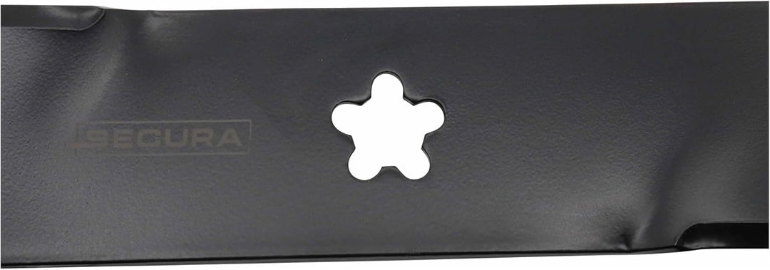 SECURA 2x 49cm Messer Set kompatibel mit Husqvarna Electrolux LT LTH AYP 100 112 120 125 131