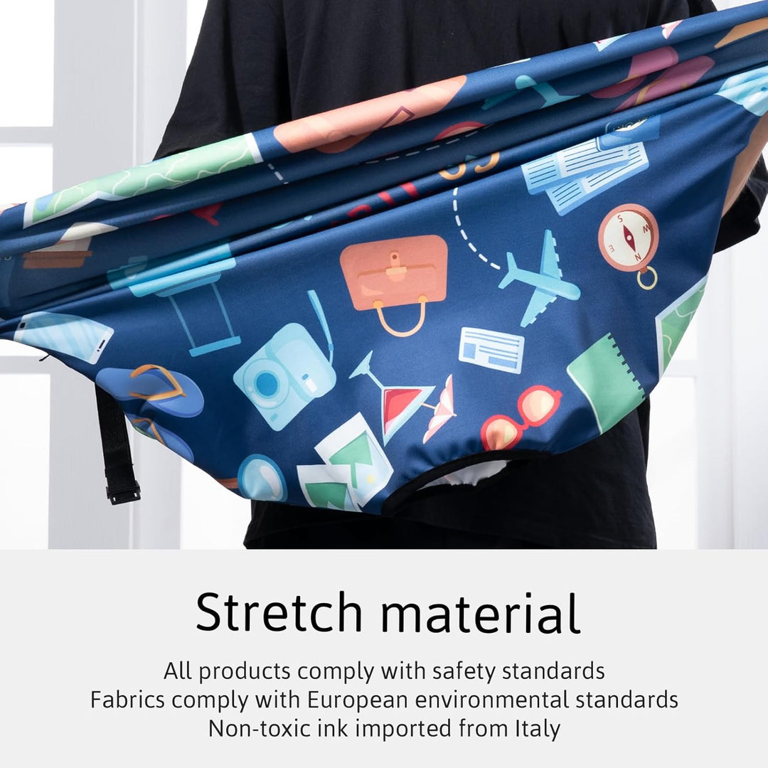 OrgaWise Kofferhülle Luggage Cover Gepäck Cover Gepäckabdeckung for Travel Luggage Schutzhülle Koffe