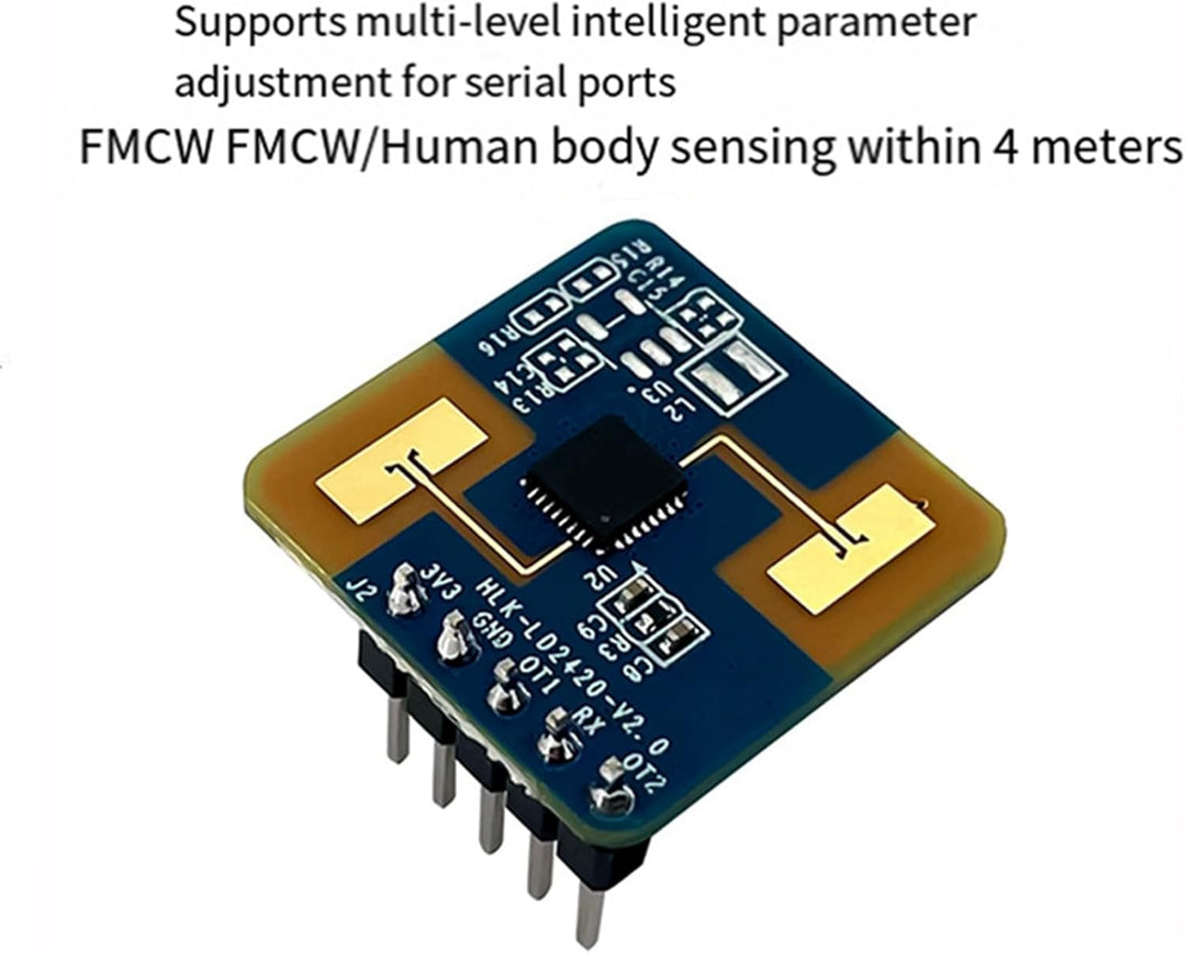2X 24G mmWave LD2420 Radarsensor-Bewegungserkennungsmodul für Menschliche Anwesenheit