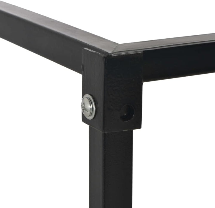 vidaXL Brennholzregal mit Boden Kaminholzständer Regal Kaminholzregal Kaminholzablage Feuerholzregal