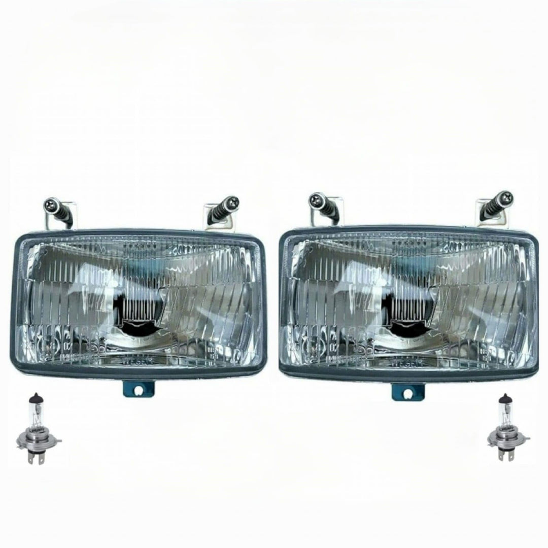 Mlx MelTruck® 2x H4 Scheinwerfer 12V 24V Fernlicht und Abblendlicht Traktor Deutz Fahr Agrotron mit