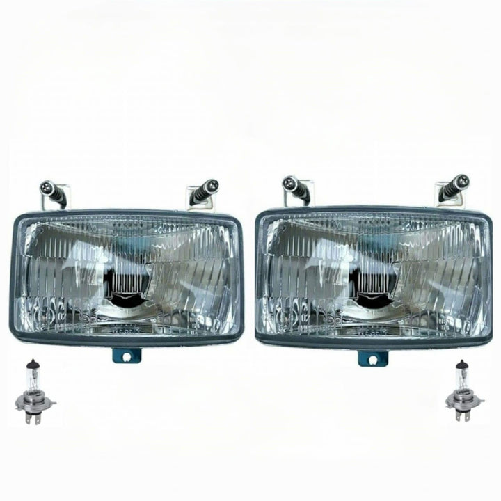 Mlx MelTruck® 2x H4 Scheinwerfer 12V 24V Fernlicht und Abblendlicht Traktor Deutz Fahr Agrotron mit