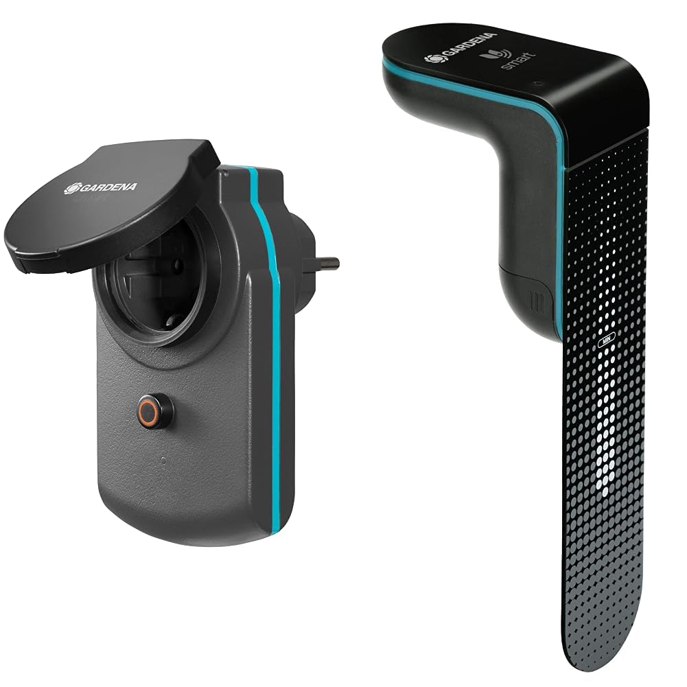 Gardena smart Power Zwischenstecker: Schaltbarer Verbindungsstecker & Smart Sensor, Standard, One Si