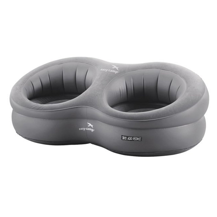 Easy Camp Movie seat Double Stuhl, Kunstleder, Grau, One Size