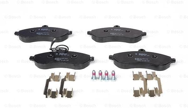 Bosch BP1074 Bremsbeläge - Vorderachse - ECE-R90 Zertifizierung - vier Bremsbeläge pro Set