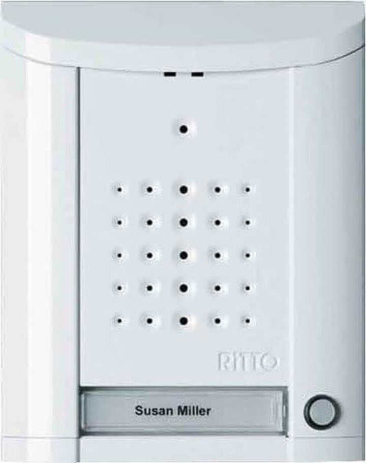 Schneider Electric Ritto Türstation, Entravox, Audio für 1-Familienhaus, Gegensprechanlage mit Beleu