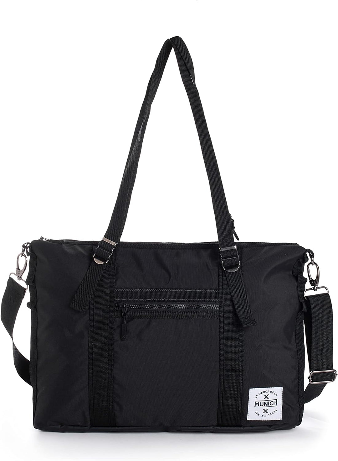 Munich Herren Fora Messenger Black Bags, schwarz