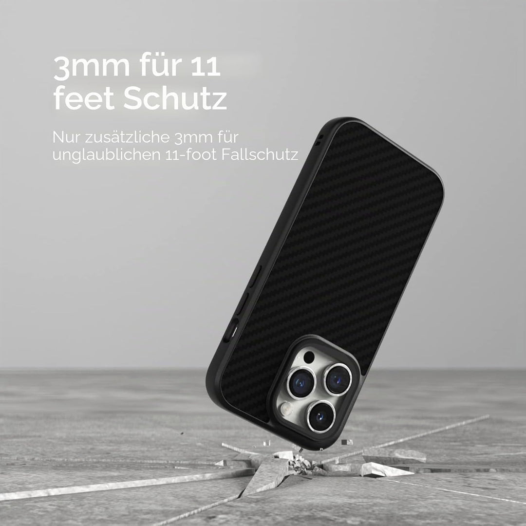 RhinoShield Case kompatibel mit [iPhone 11 Pro Max] | SolidSuit - Stossdämpfende &amp; schlanke Schutzhü