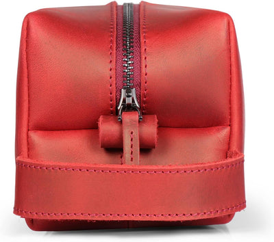 LONDO Reisetasche aus echtem Leder – Unisex Rosso, Rosso