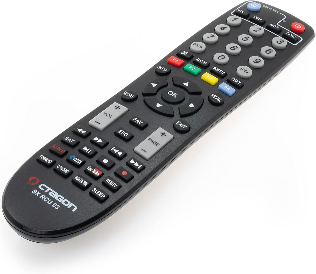 OCTAGON SX88 V2 (Version 2) 4K UHD S2+IP 1xDVB-S2 E2 Linux Smart TV Sat Receiver, Multiboot SW: Defi