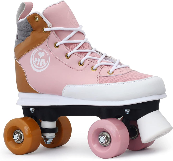 BTFL Rollschuhe für Mädchen, Kinder, Retro-Rollschuhe, Dance-Roller, Rollerskates, Disco-Roller,Clas