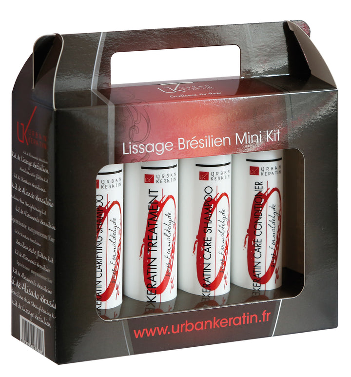 Urban Keratin Haarpflege-Set, Brasilianische Haarglättung, 100 ml