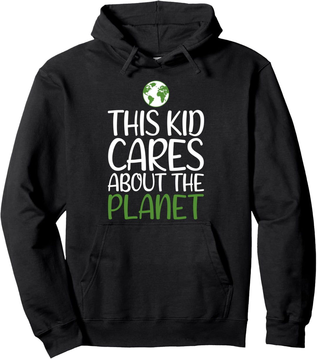Dieses Kind kümmert sich um die gepflanzte Wissenschaft Eart Pullover Hoodie