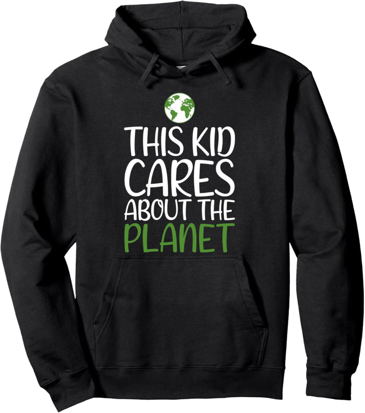 Dieses Kind kümmert sich um die gepflanzte Wissenschaft Eart Pullover Hoodie