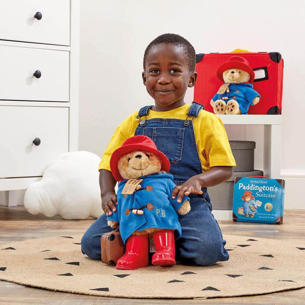 Rainbow Designs Classic Paddington with Boots and Suitcase 36cm