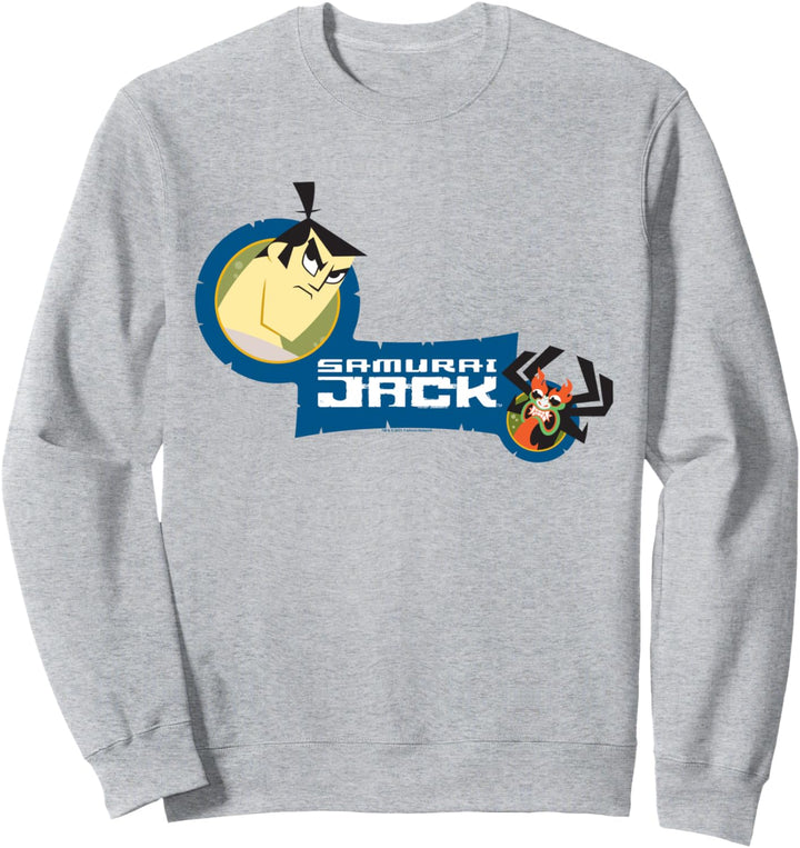 Samurai Jack Samurai Jack & Aku Blue Sweatshirt