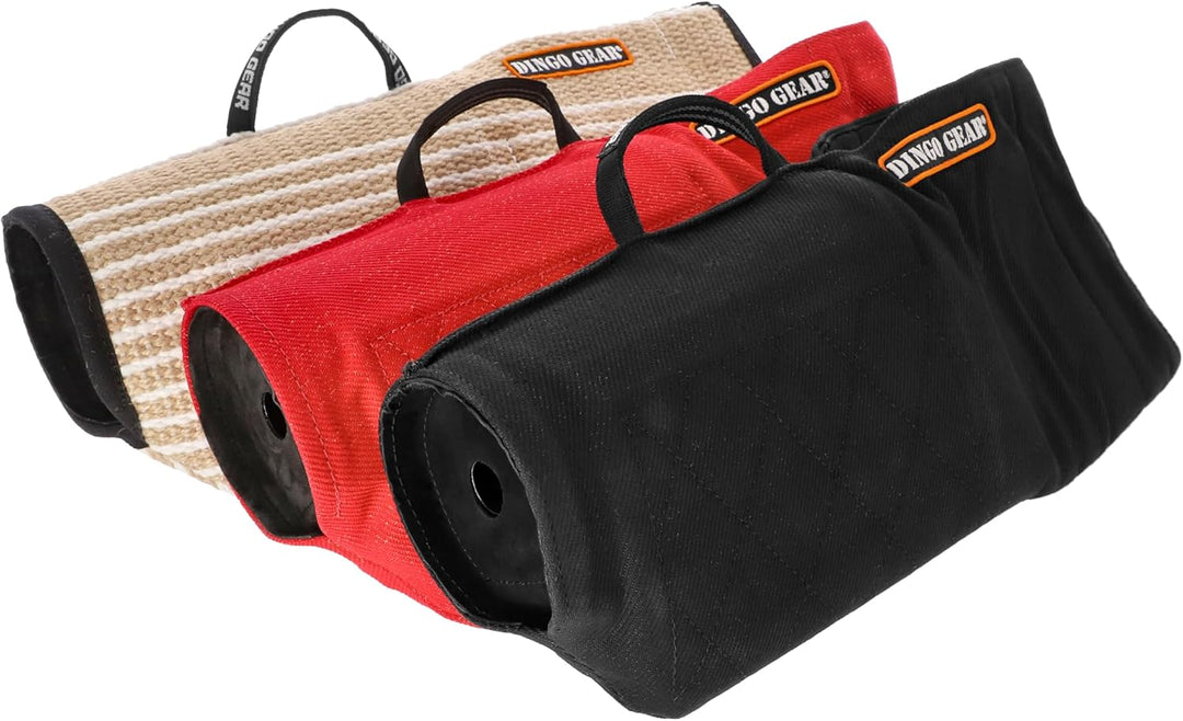 Dingo Gear Schutzärm Garda Universal Schutz für das Hundetraining IGP, K9 Nylcot Schwarz S00540, Nyl