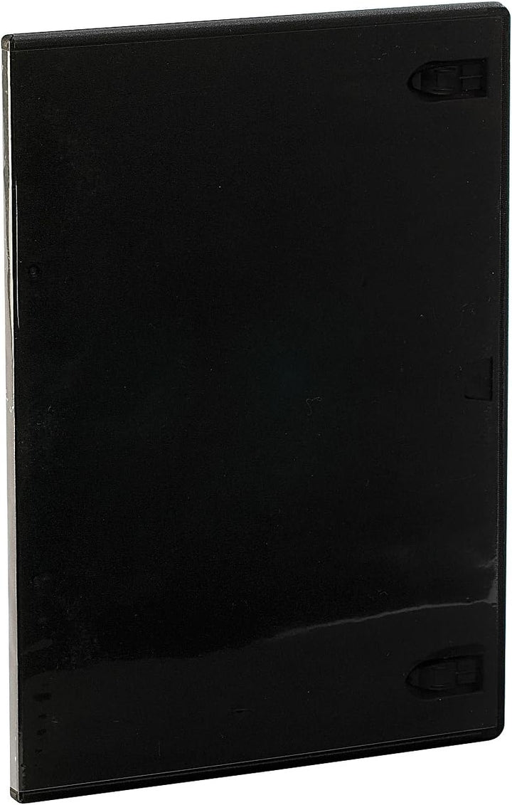 PEARL DVD Hüllen Slim: DVD Slim (7 mm) Einzel Box 50er-Set schwarz (Case, Leerhüllen, leer)
