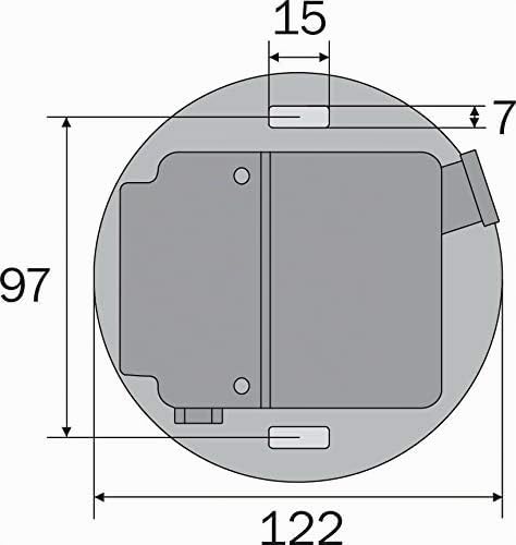 SMI Kühlmittelpumpe 85 mm Eintauchtiefe für Bandsägen, Drehmaschinen, Kreissägen, Fräsmaschinen