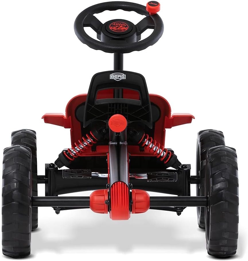 BERG Pedal-Gokart Buzzy Jeep® Rubicon, für Kinder ab 2 Jahren, Kunststoffräder