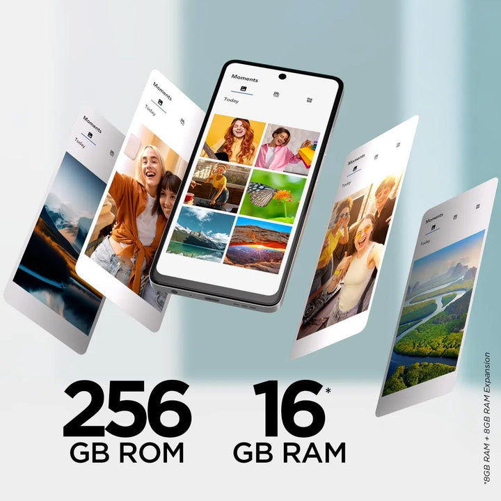 TCL 40 NXTPAPER 4G Smartphone, 16,78 cm (6,78 Zoll) (90 Hz, 8 GB - 256 GB, erweiterbarer MicroSD, er