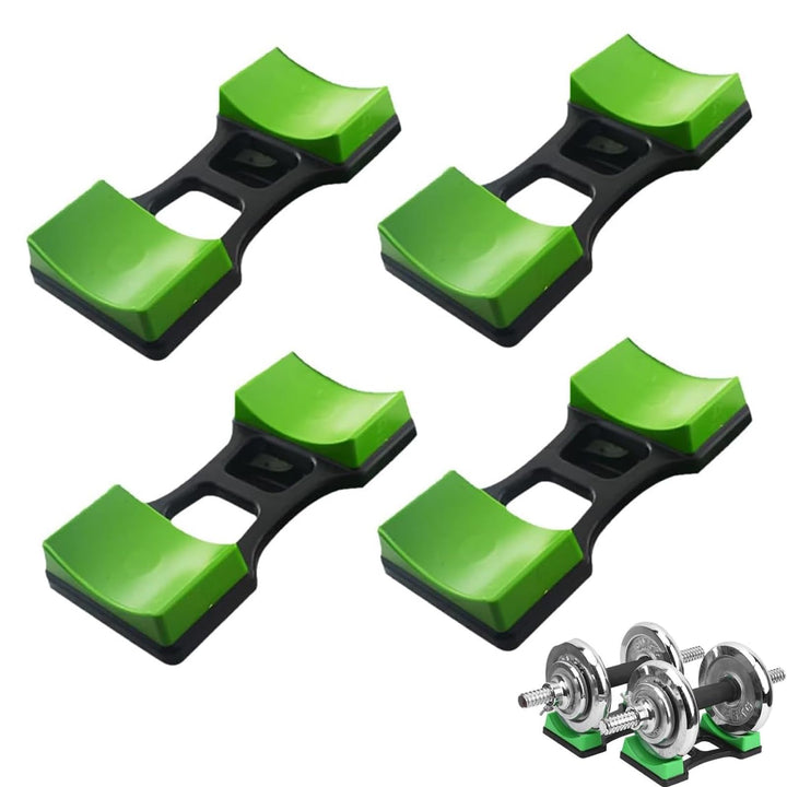 4 Stück Rack Hantel Bodenschutz Fitness, Gym Hantel Storage Rack, Kurzhantelablage Klein Kurzhantel,