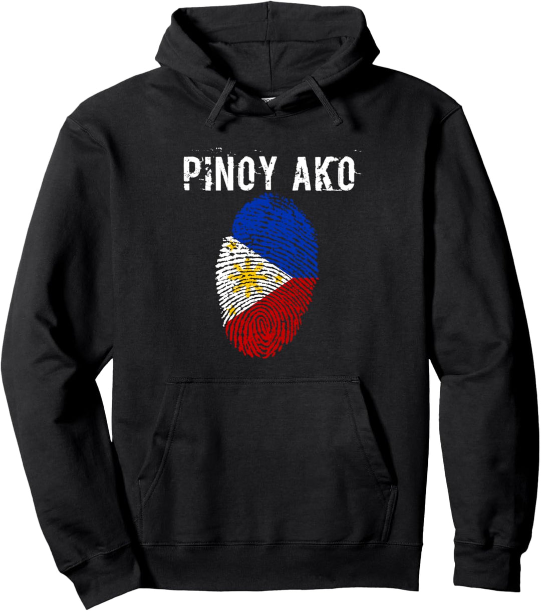 Pinoy Ako Fingerprint Filipino Pinoy Pullover Hoodie