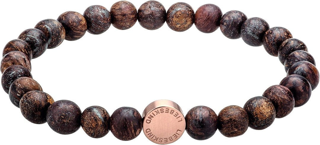 LIEBESKIND BERLIN Damen-Armband Edelstahl mattiert 17 cm - LJ-0027-B-17
