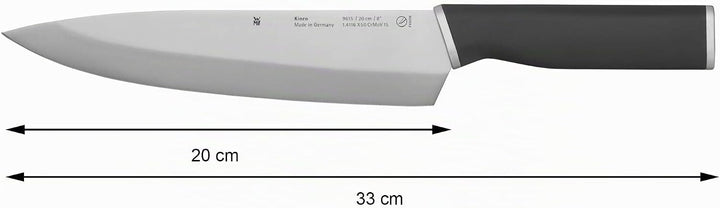 WMF Kineo Kochmesser 33 cm, Made in Germany, Küchenmesser scharf, Performance Cut, Kinetisches Desig
