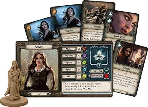 Asmodee | Fantasy Flight Games | Der Herr der Ringe: Reise durch Mittelerde – Dunkle Pfade | Erweite