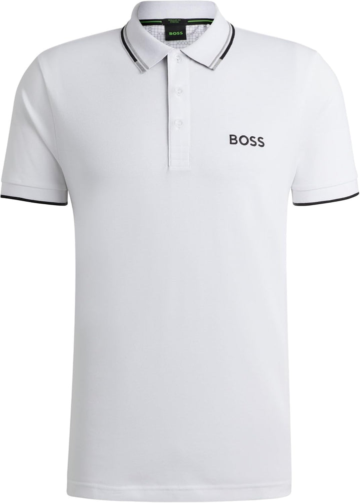 BOSS Herren Poloshirt L New - White100, L New - White100