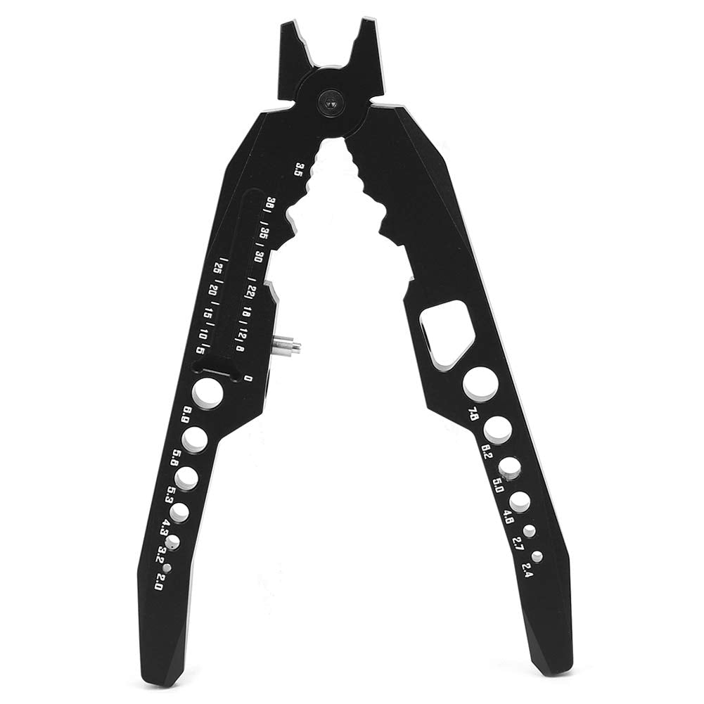 RC Shocks Struts Dämpferkopfzange Reparatur Demontagewerkzeug Passend für HSP Modellautos(Schwarz)