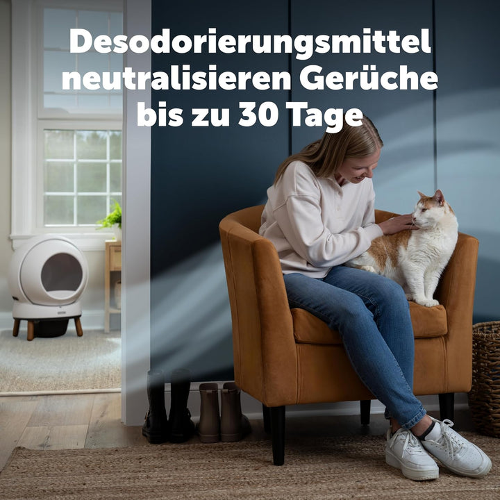 PetSafe Keramik-Trinkbrunnen Streamside, Für Katzen und kleine Hunde geeignet, Leiser Betrieb, 1,8 L