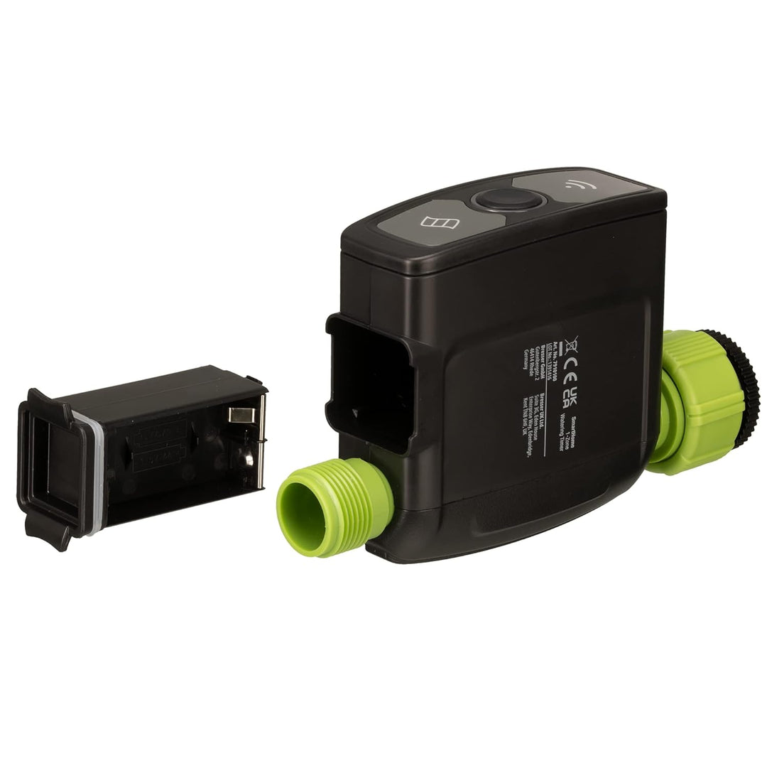 Bresser Smart Garden Bewässerungsuhr mit App-Steuerung, Alexa-kompatibel, 2 Modi, Regenverzögerung,