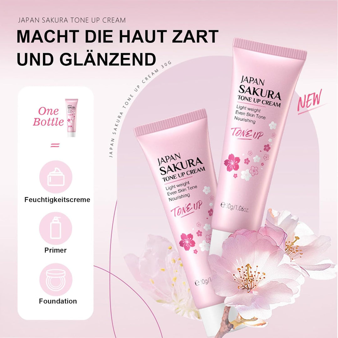 Hautpflege Set für Teenager-Mädchen, Japan Sakura Skincare Set, Anti-aging Gesichtspflege Set, Tägli