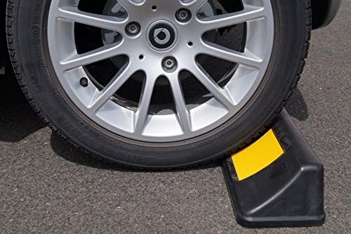 Temka 12216 UN Radstop Gummi, Schwarz/Gelb