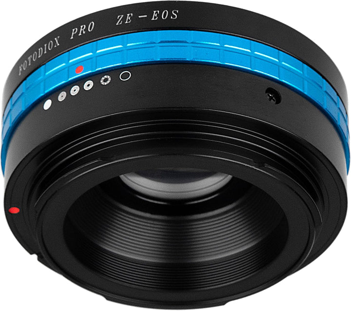 Fotodiox Pro Lens Mount Adapter Compatible with Mamiya ZE 35mm Film Lenses on Canon EOS EF/EF-S Came